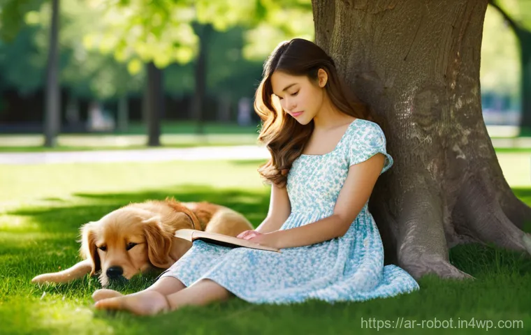 가정에서의 로봇 사용 트렌드 - **Prompt 1: "A young woman, approximately 20 years old, with long, wavy brown hair styled in a half-...